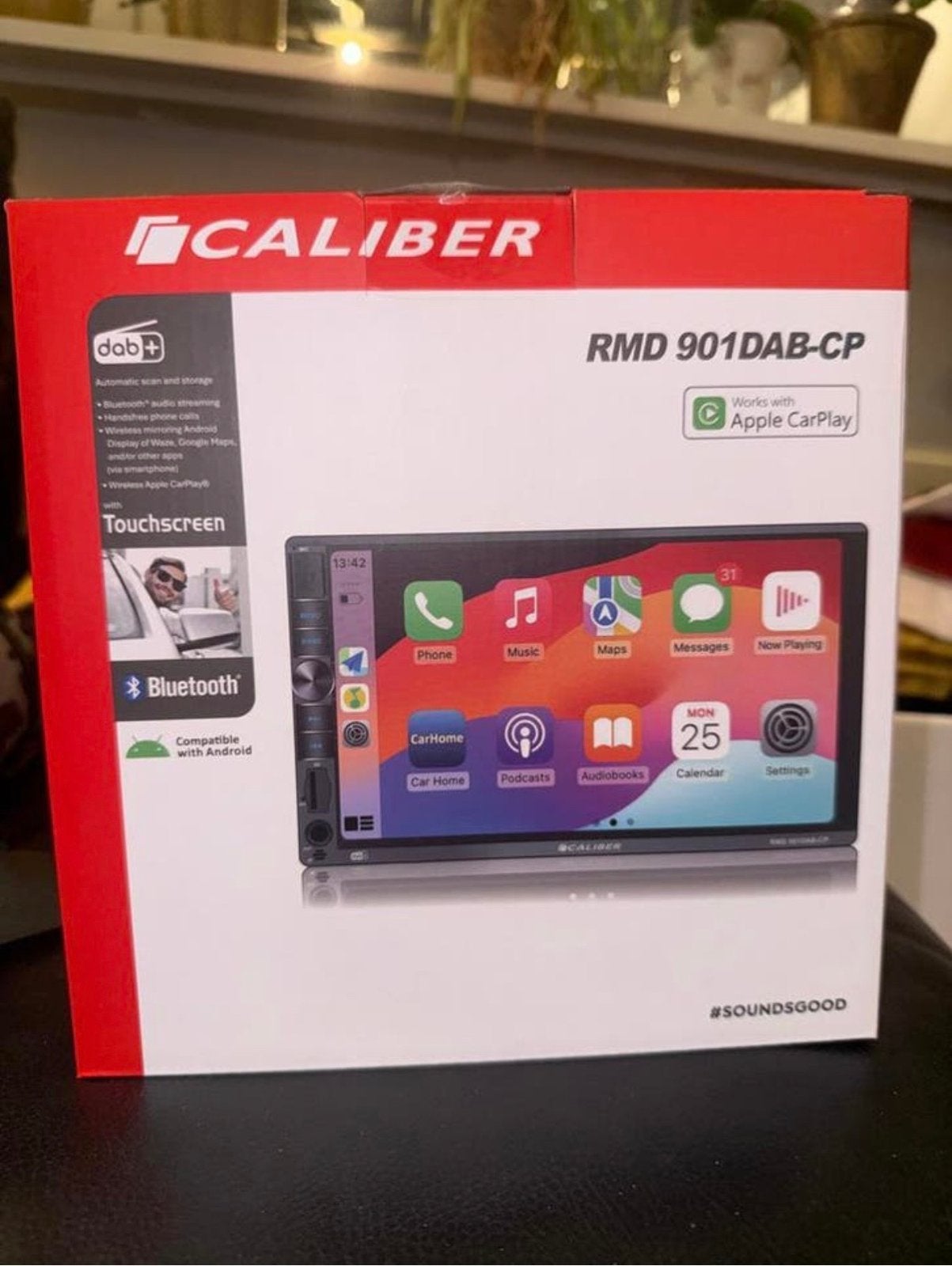 CALIBER RMD901DAB-CP NIEUW IN DOOS | Wireless Apple CarPlay, Ophalen of Verzenden, Nieuw