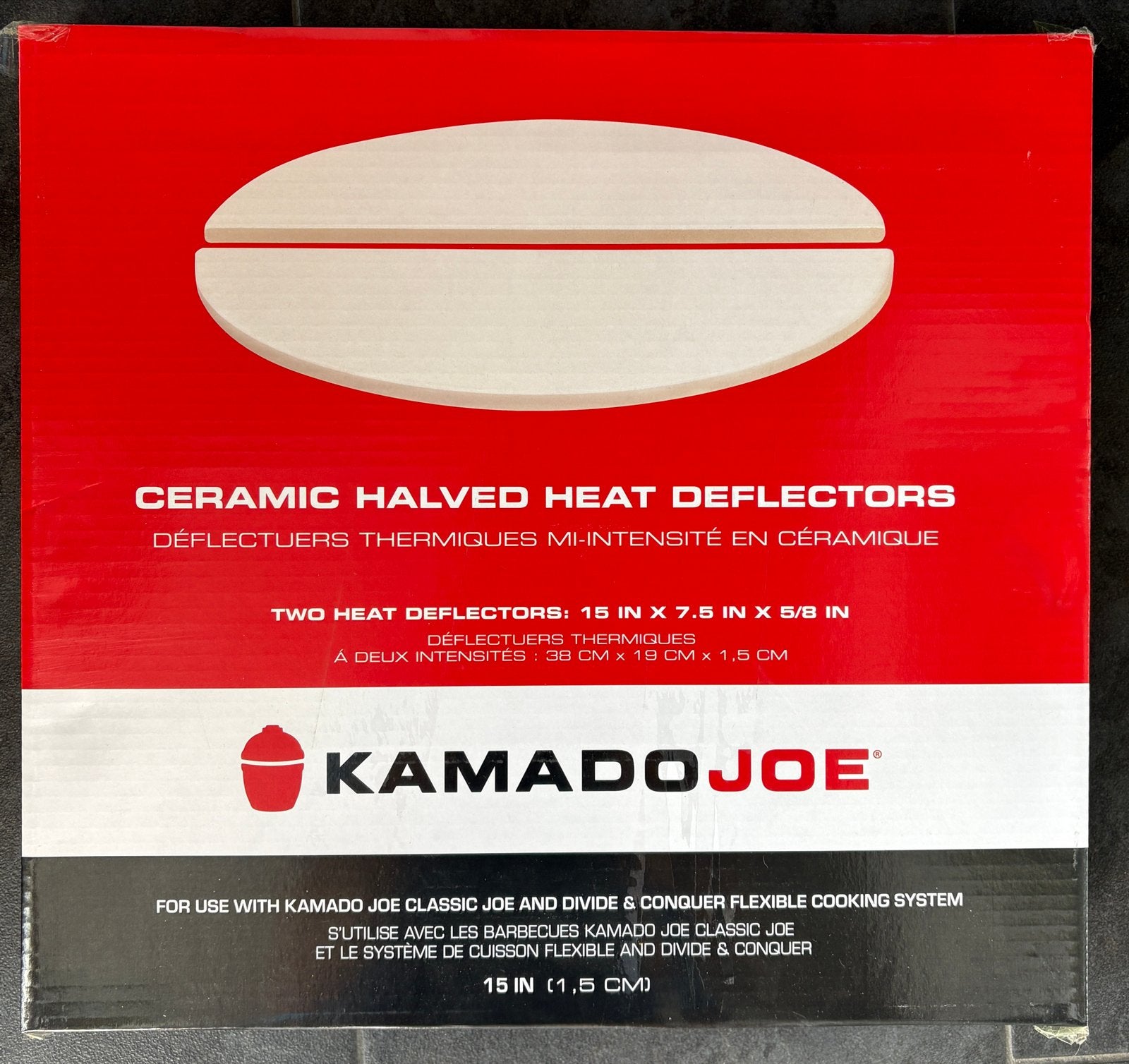 Kamado Joe Halve Manen Hitte Schild (Nieuw), Ophalen, Nieuw