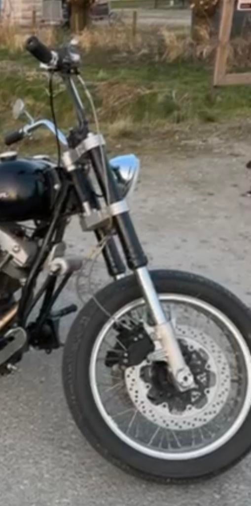 Upside Down Voorvork Harley Davidson Shovelhead Compleet, Motoren, Ophalen of Verzenden, Gebruikt