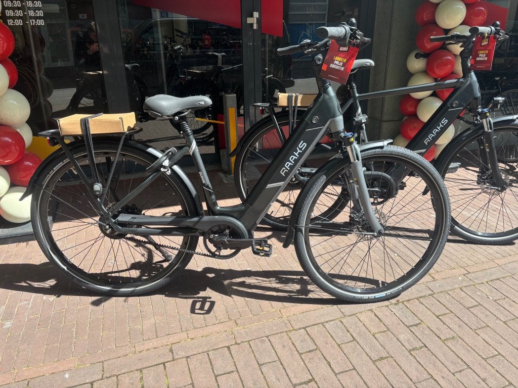 Fietshokje Raaks: Raaks Dudok E bikeDames/Herenfiets NIEUW!!, Fietsen en Brommers, Niet ingevuld, Nieuw, 47 tot 51 cm, 50 km per accu of meer