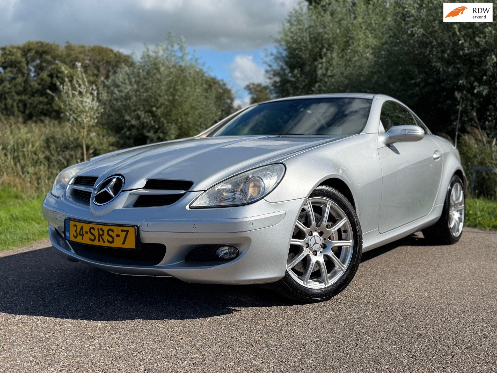 Mercedes-Benz SLK-klasse 350 / Cabrio Hardtop / 2de Eigenaar, Achterwielaandrijving, Gebruikt, Cabriolet, 2 stoelen