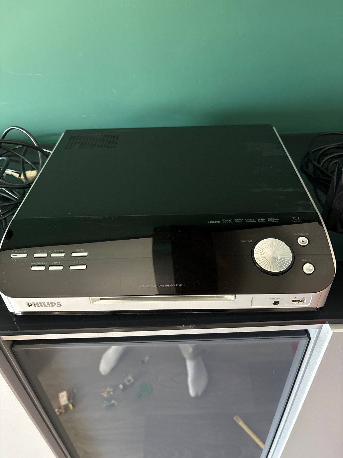 Philips Home Theater System - Krachtig geluid voor films, Philips, Ophalen of Verzenden, Dvd-speler, Gebruikt