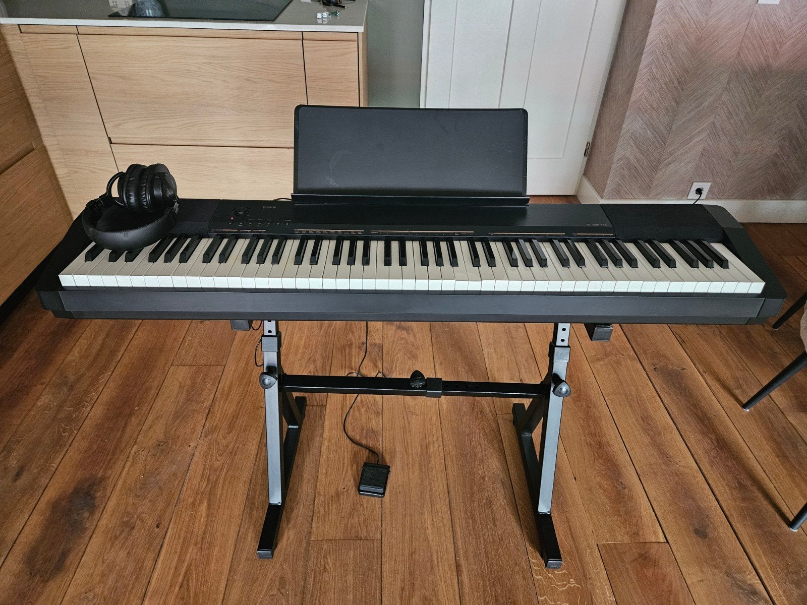 Casio CDP-130 Digitale Piano met Complete Set, Muziek en Instrumenten, Ophalen, Casio, Gebruikt, 88 toetsen