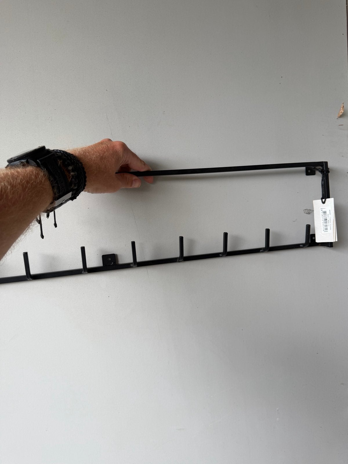 Woood Meert kapstokken set - Zwart metaal, Nieuw, Metaal, 150 tot 200 cm, Ophalen
