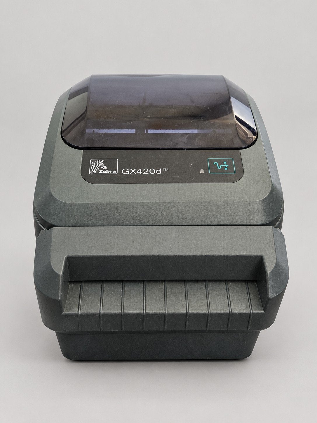 Zebra GX420d Labelprinter met Cutter Functie, Zwart-en-wit printen, Gebruikt, Printer, Ophalen of Verzenden
