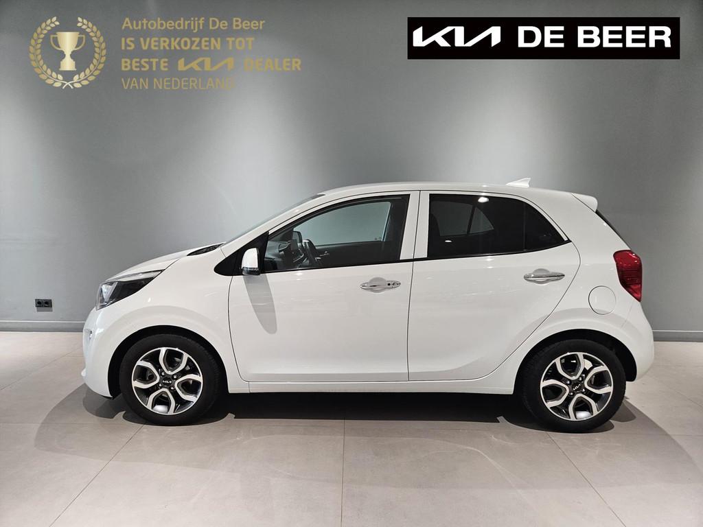 KIA Picanto 1.0 DPi 67pk 4-zits DynamicPlusLine Navi/ Clima/, 12 maanden, Stof, Gebruikt, 4 stoelen