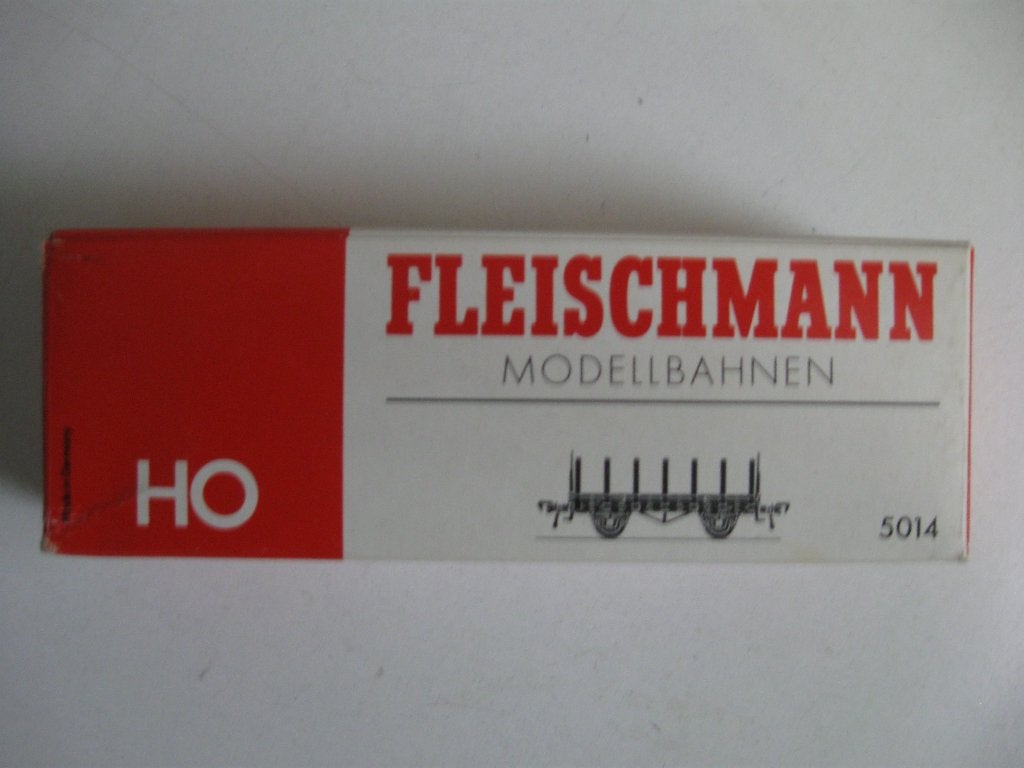 Modeltrein Ho: Vintage Fleischmann 5014 Rongenwagon, Gelijkstroom, Fleischmann, Wagon, Ophalen of Verzenden