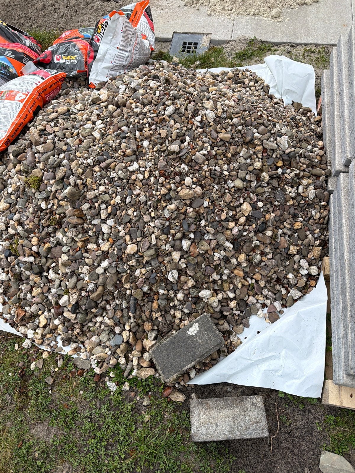 Decoratieve Keien voor Tuin of Landschap, Tuin en Terras, Grind, Keien en Split, Ophalen, Gebruikt, Multi, Kei