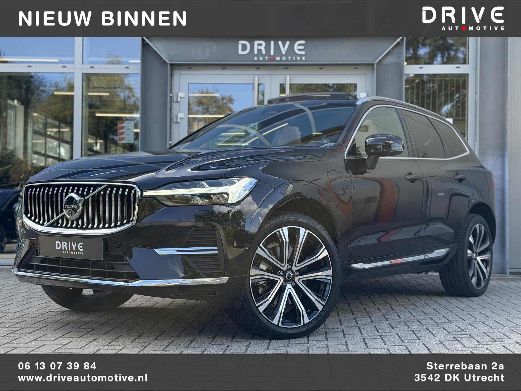 Volvo XC60 2.0 T8 455PK Plug-in hybrid AWD Ultimate Bright P, Auto's, Volvo, Automaat, Euro 6, 4 cilinders, 1969 cc