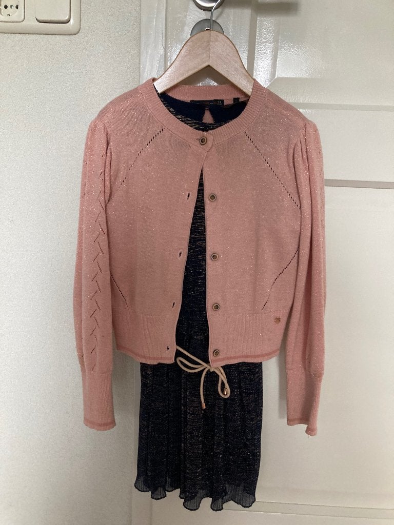 Nono zomerjurk incl vest en panty mt 122, Kinderen en Baby's, Kinderkleding | Maat 122, Gebruikt, Meisje, Ophalen of Verzenden