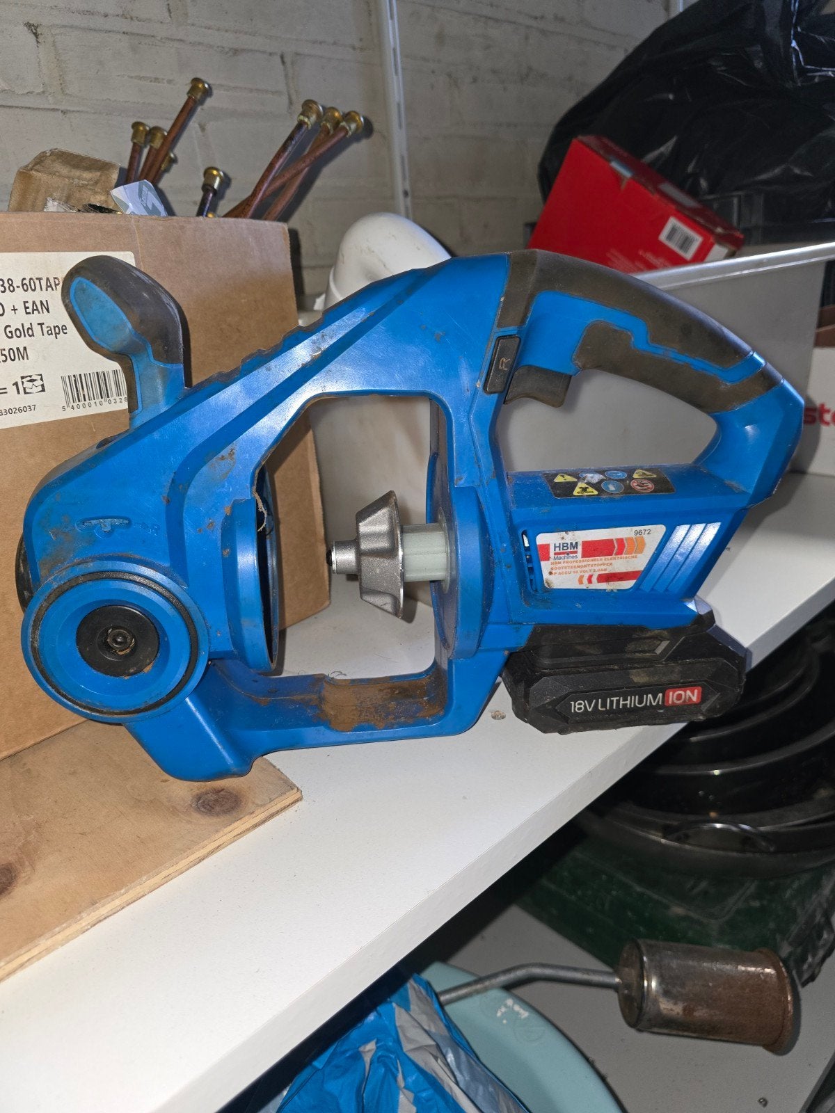 HBM Professionele Elektrische Gootsteenontstopper, Ophalen, Gebruikt