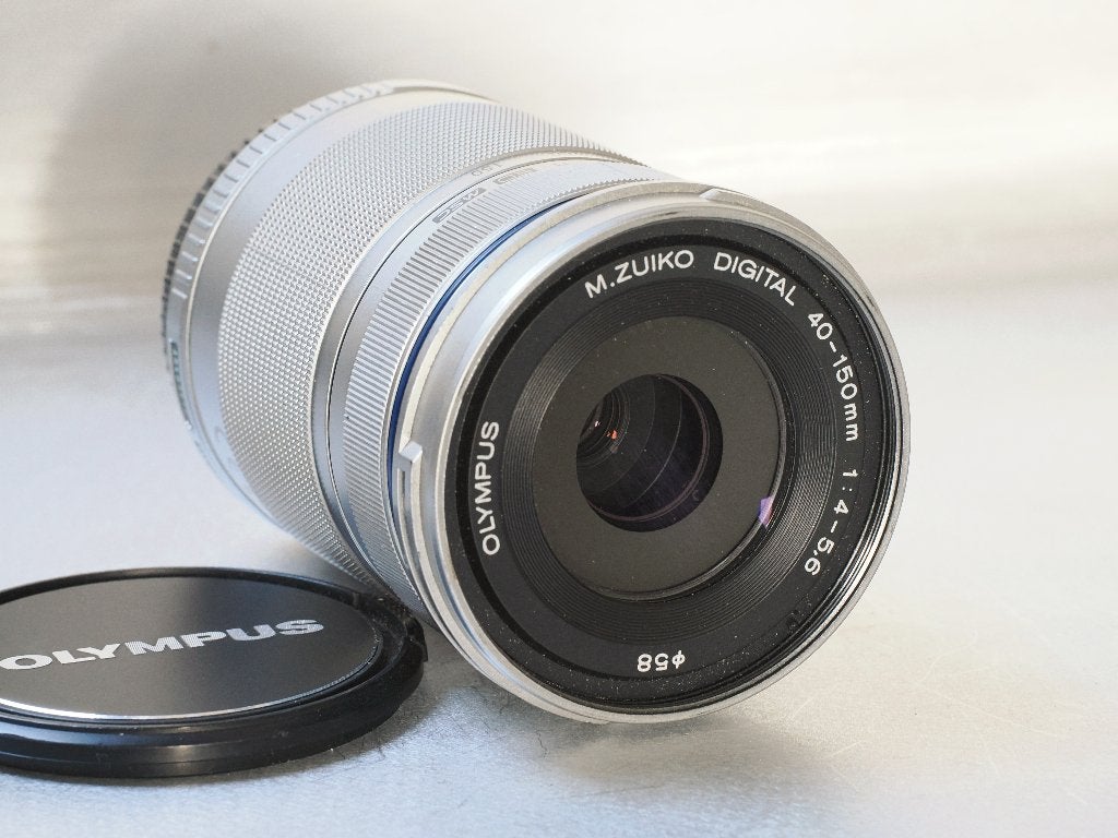 Olympus M.ZUIKO  ED 40-150mm 1:4.0-5.6 R telezoom, als nieuw, Zoom, Olympus, Telelens, Ophalen of Verzenden