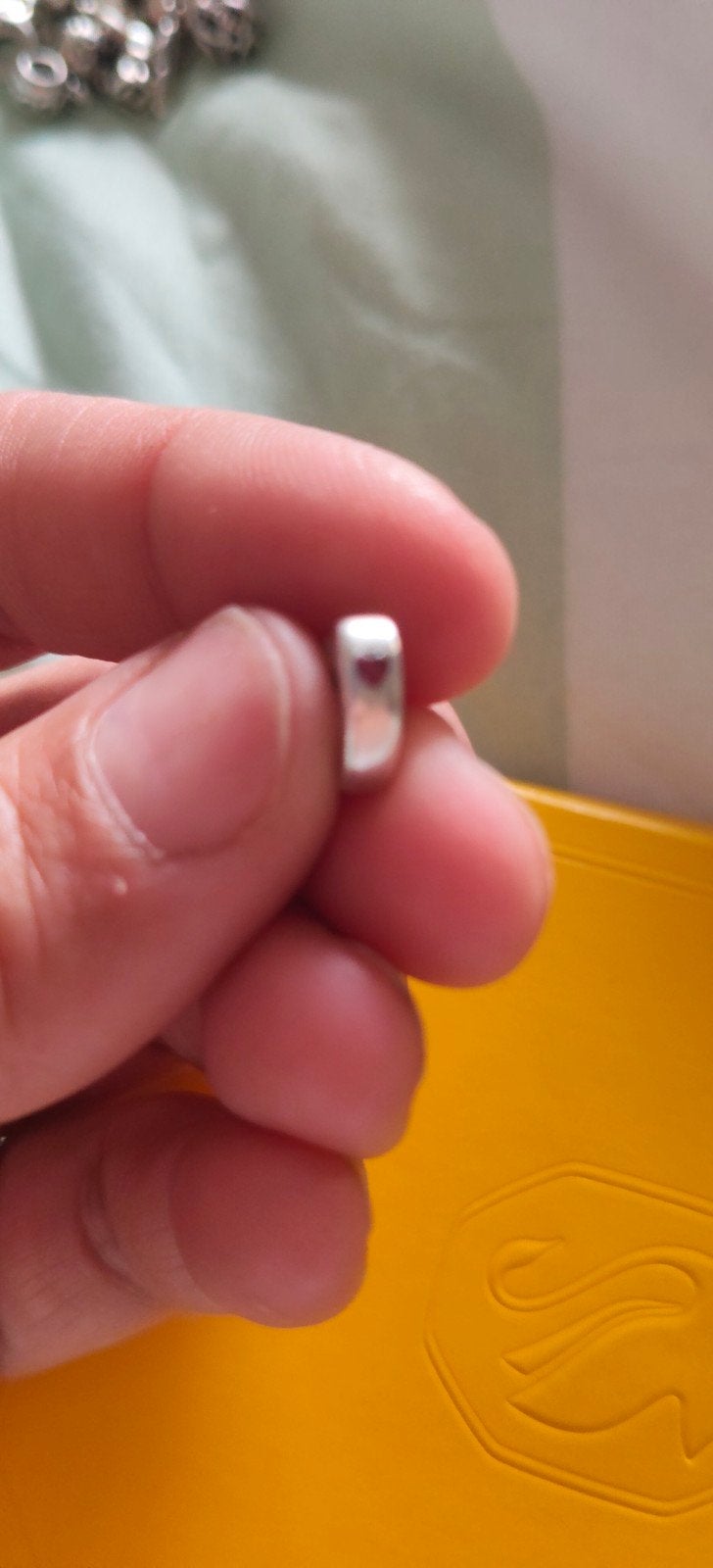 Pandora hart spacer met steentje zilver, Ophalen of Verzenden, Zo goed als nieuw, Zilver, Zilver