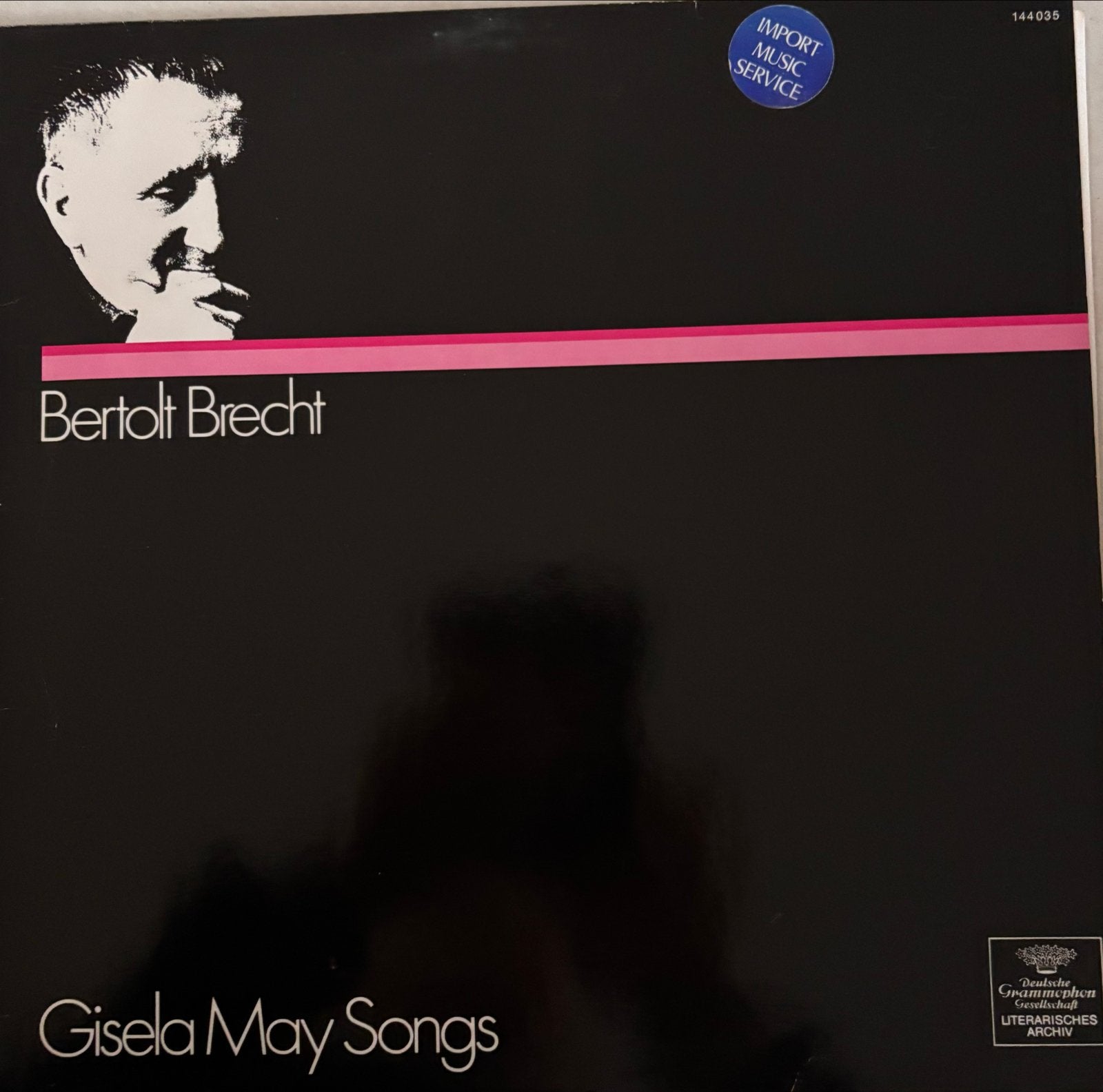 LP Gisela May - Bertolt Brecht Songs, LP, Gebruikt, Overige genres, Originele persing