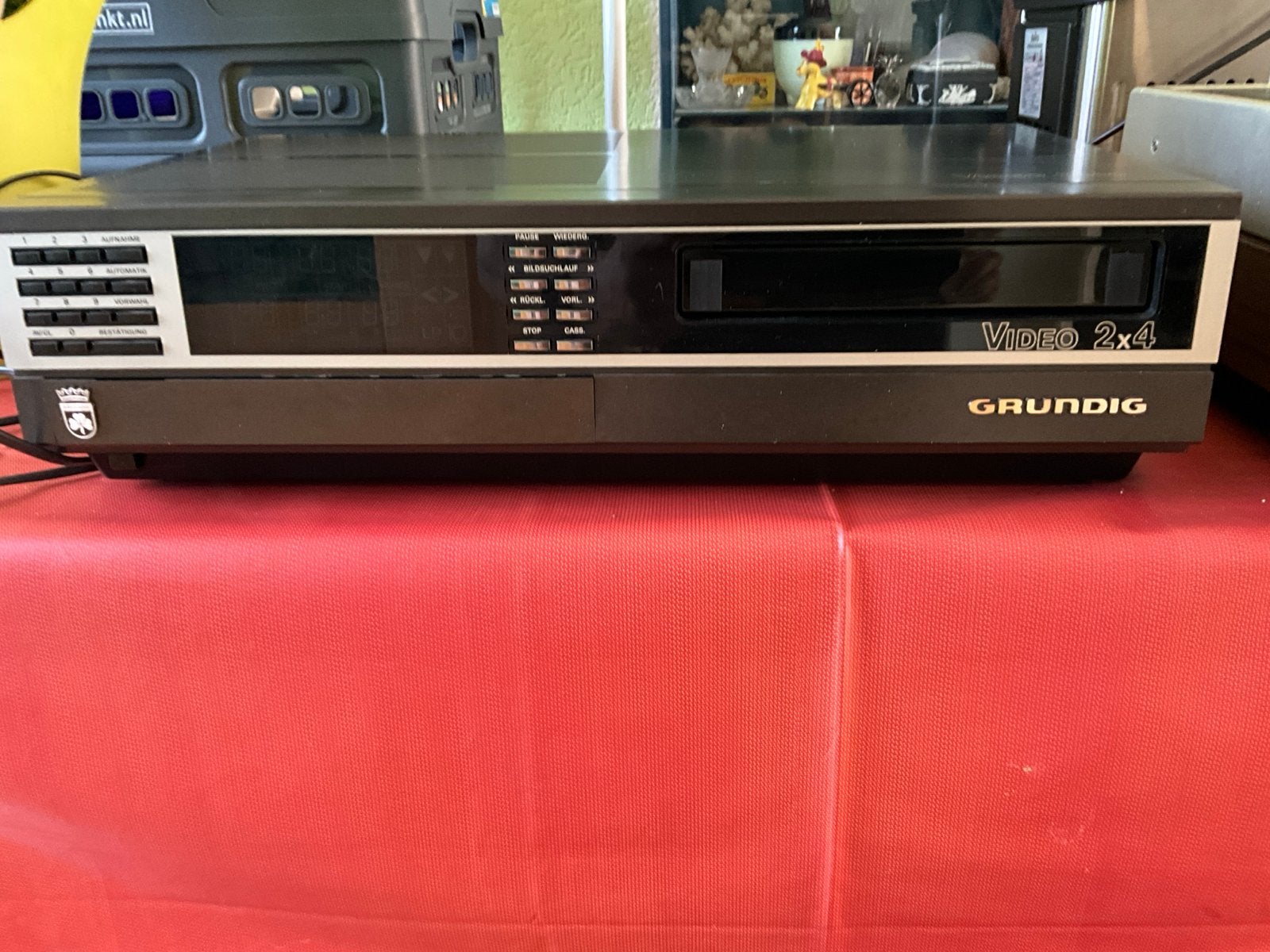 Vintage Grundig Video 2000 2x4 Videorecorder Defect, Ophalen, Gebruikt, Video 2000-speler of -recorder