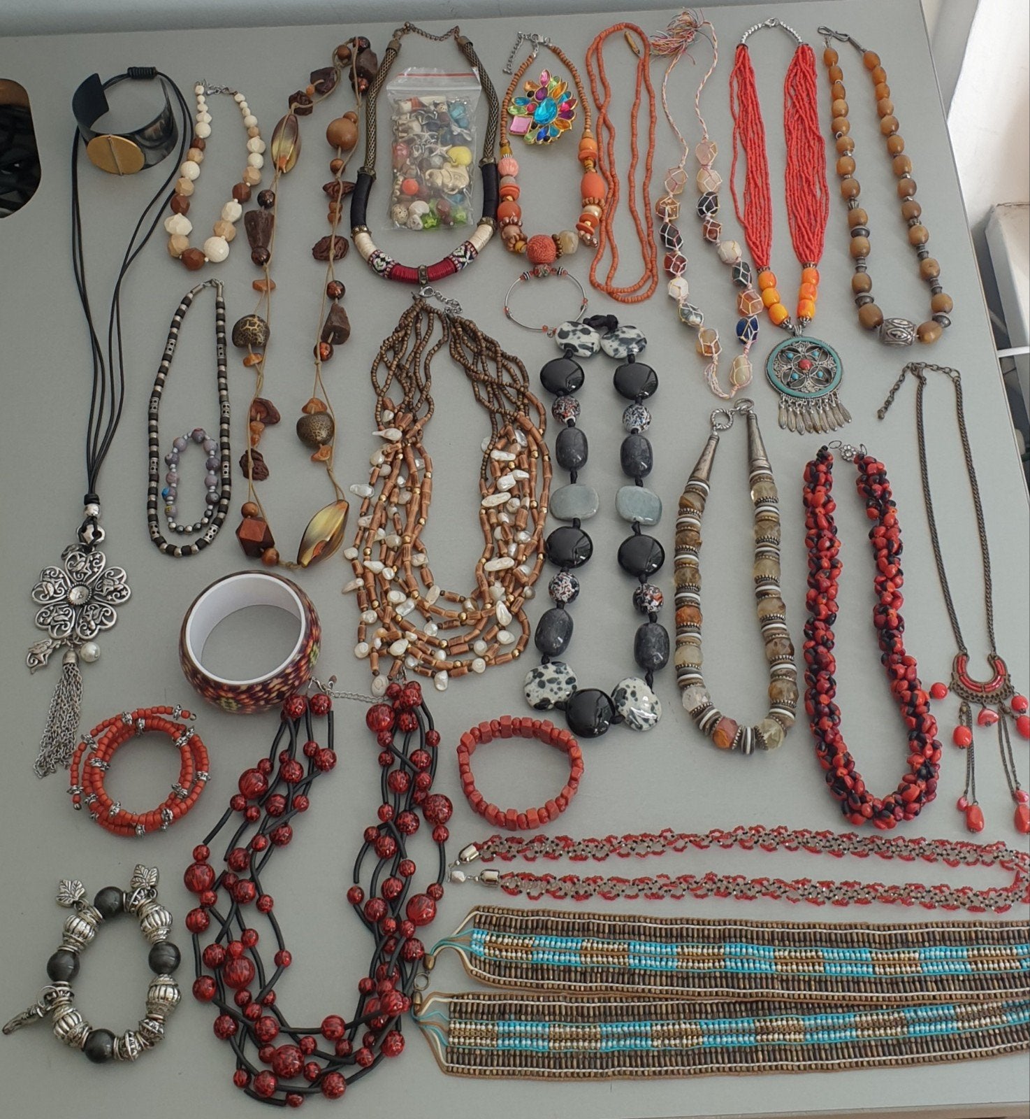 Sieraden partij, Ophalen of Verzenden, Overige kleuren, Overige materialen