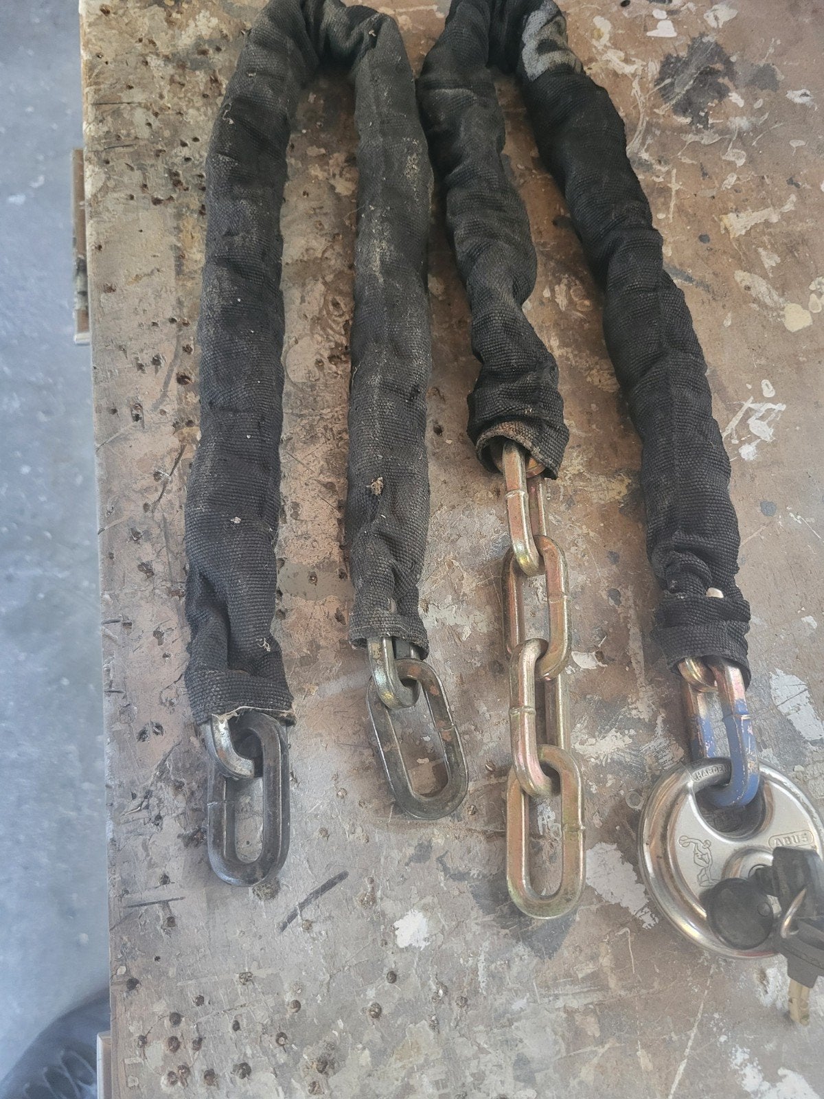 Kettingslot voor bromfiets - ABUS Diskus, Ophalen, Gebruikt, Kettingslot