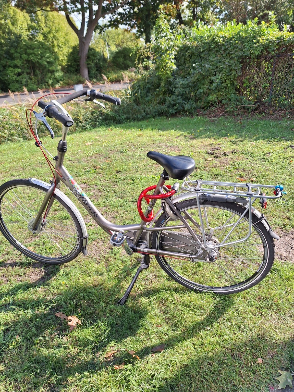 Gebruikte gazelle damesfiets., Ophalen, Gebruikt, Velgrem, Versnellingen