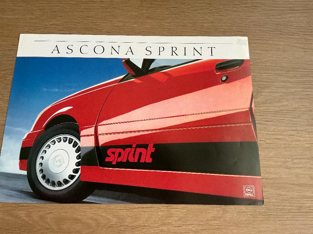 Opel Ascona Sprint 07 1987, Ophalen of Verzenden, Zo goed als nieuw, Opel