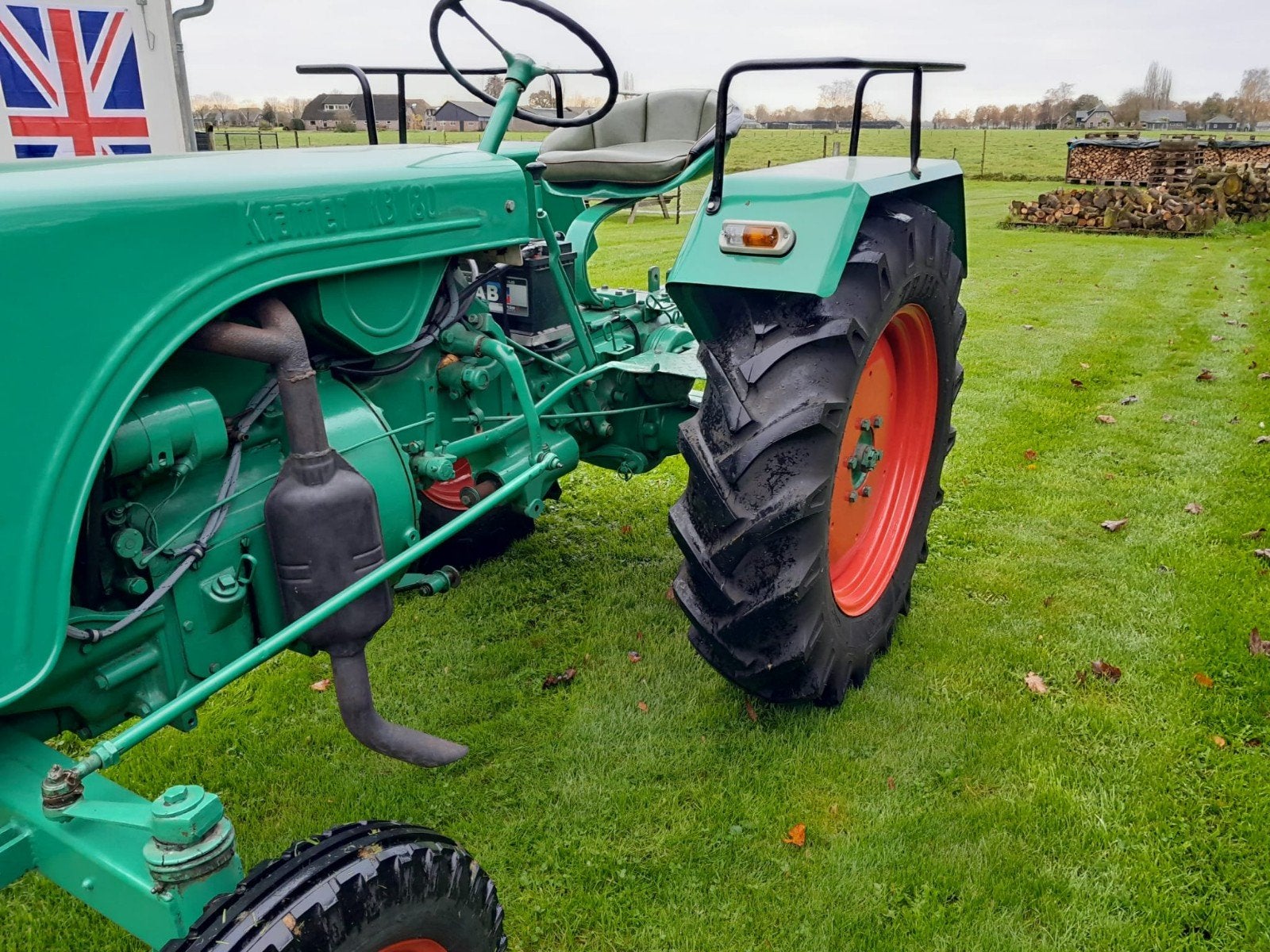 Mooie Kramer oldtimer trekker, volledig gerestaureerd, Zakelijke goederen, Ophalen, Oldtimer, Tot 80 Pk, Overige merken