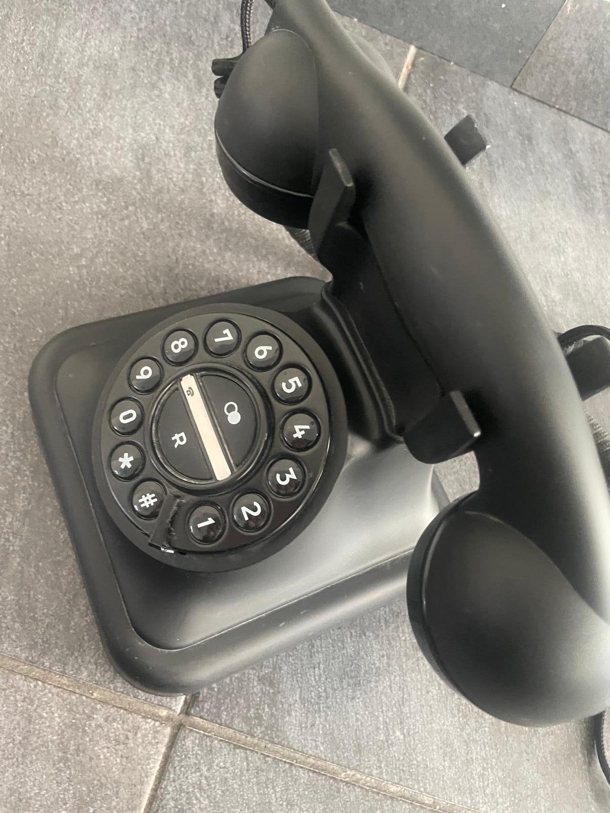 Zo goed als nieuw huistelefoon kleur zwart, Telecommunicatie, Vaste telefoons | Niet Draadloos, Ophalen, Zo goed als nieuw
