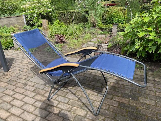 ligstoel, Tuin en Terras, Ligbedden, Ophalen, Gebruikt, Verstelbaar