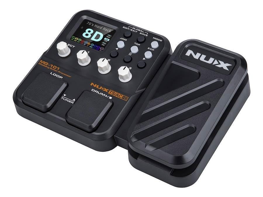 NUX MG-101 multi-effectpedaal en modeler, ., Nieuw, Ophalen of Verzenden, Compressor