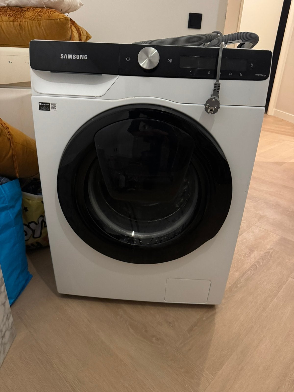 Wasmachine Samsung Addwash, Witgoed en Apparatuur, 8 tot 10 kg, Ophalen of Verzenden, Zo goed als nieuw, 85 tot 90 cm