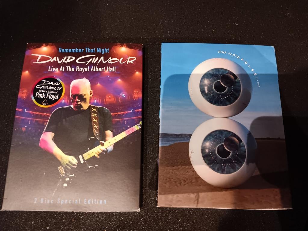 Pink Floyd dvd.s nieuwstaat David gilmore, Ophalen of Verzenden, Zo goed als nieuw, Progressive