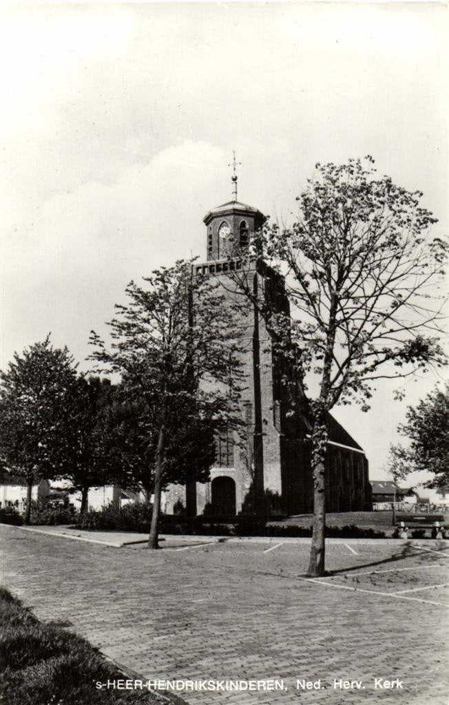 s-Heer-Hendrikskinderen, Ned. Herv. Kerk - 1981 gelopen, Ophalen of Verzenden, 1980 tot heden, Gelopen, Zeeland