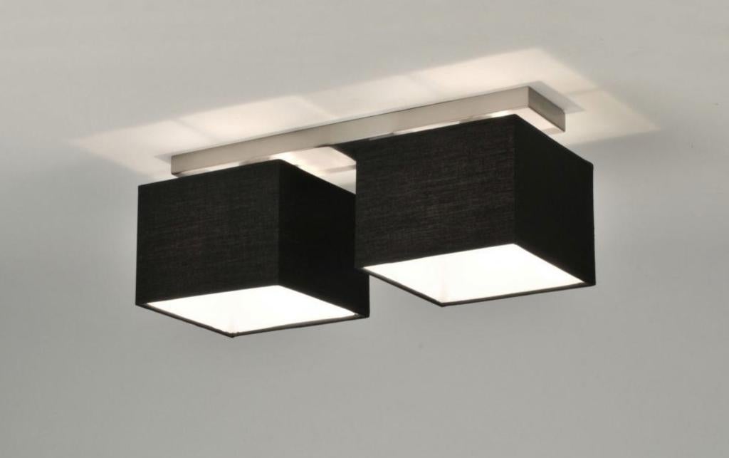 Plafondlamp, Ophalen, Gebruikt, Metaal