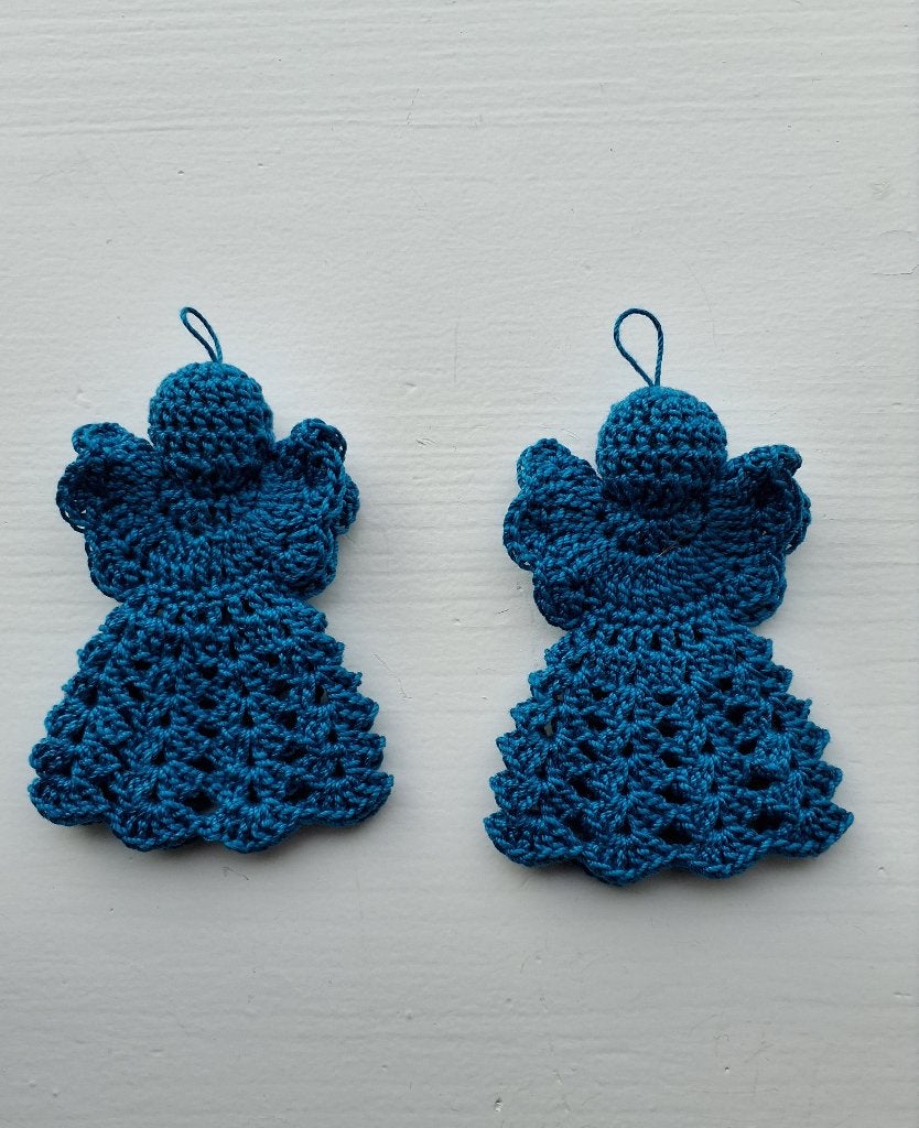 2 kerstengeltjes handgemaakt NIEUW, Diversen, Ophalen of Verzenden, Nieuw