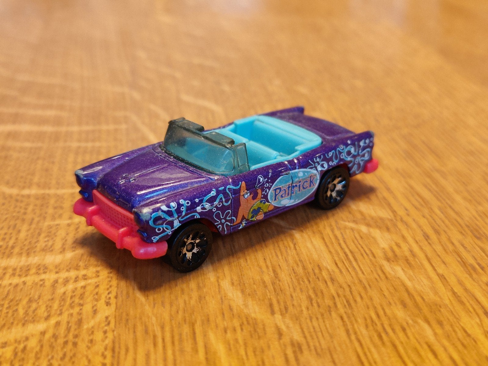 Matchbox Chevy Bel Air Spongebob Patrick, Ophalen of Verzenden, Zo goed als nieuw, Auto