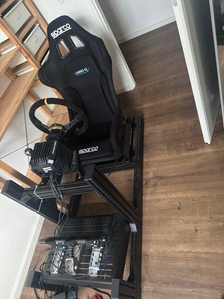 Volledige Sim Racing Setup - SimLab / Fanatec / OMP, Computers en Software, Joysticks, Zo goed als nieuw, Ophalen