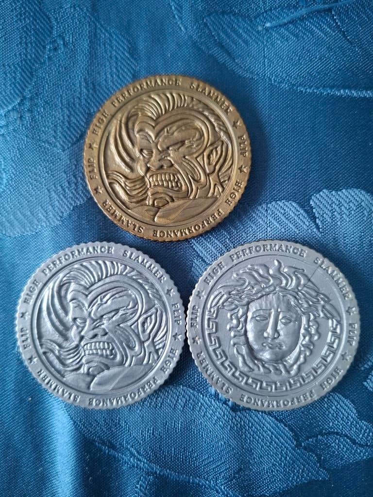 3 Vintage Flippo Slammers - High Performance, Ophalen of Verzenden, Gebruikt