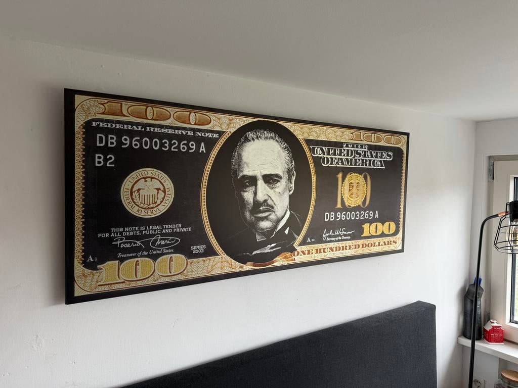 Muurdecoratie: The Godfather Canvas, Ophalen