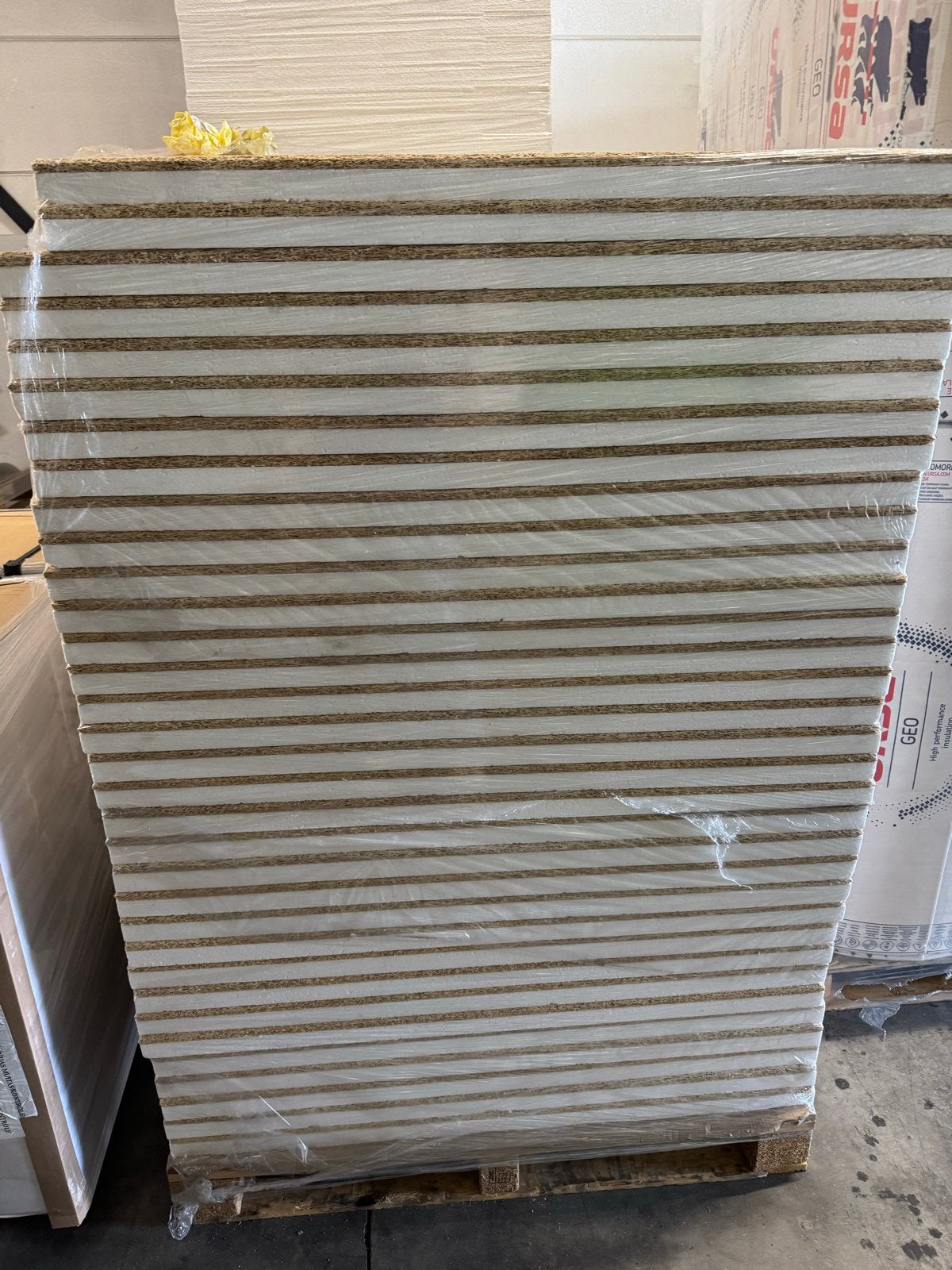 Houtwolcementplaten met EPS100 1200x485mm - 97 stuks, Ophalen, Overige materialen, 4 tot 8 cm, Nieuw