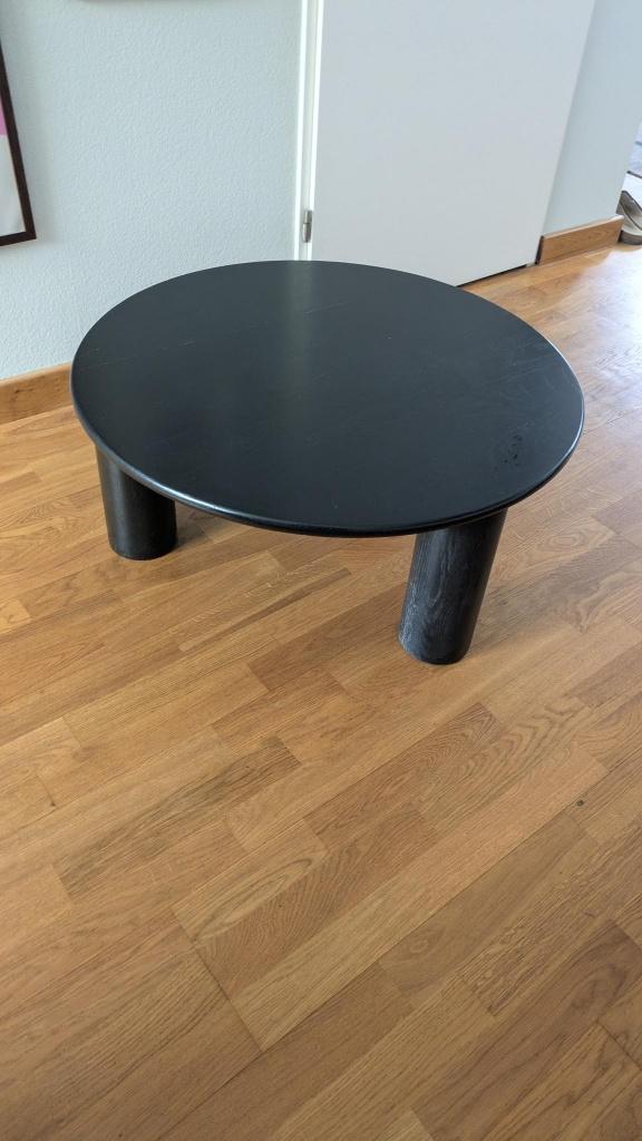 Ronde Salontafel Didi van Westwing eikenhout, Ophalen, 50 tot 100 cm, 50 tot 100 cm, Zo goed als nieuw