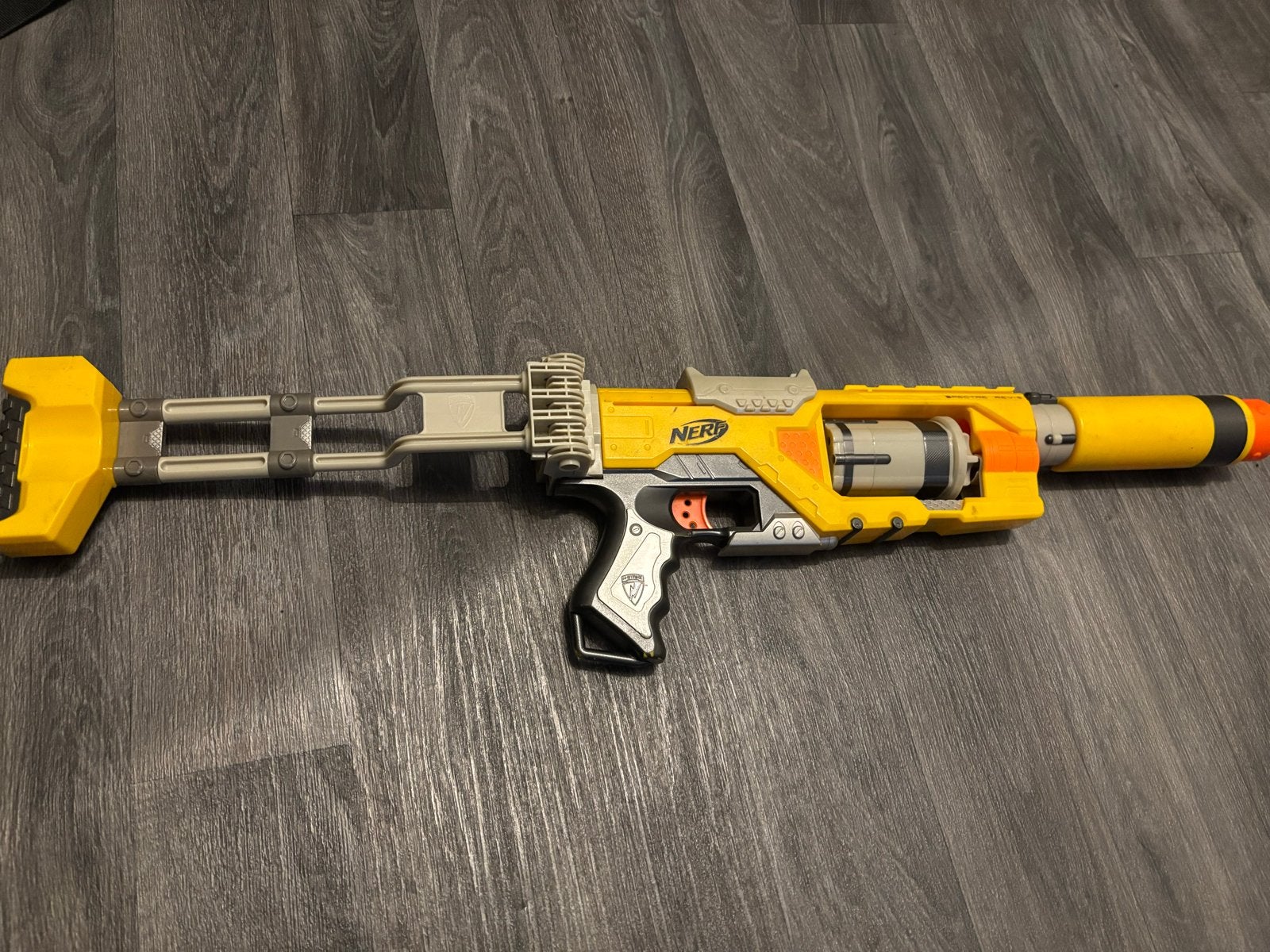 Nerf N-Strike Elite Retaliator Blaster, Ophalen of Verzenden, Gebruikt, Jongen of Meisje