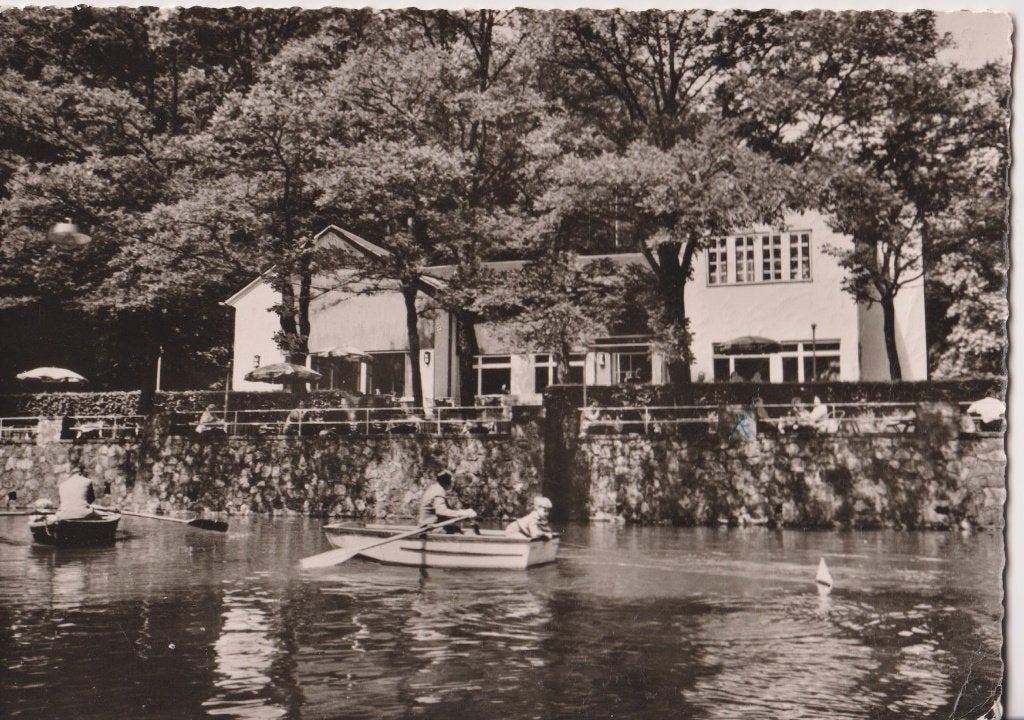 613 Waldsee-Restaurant Freiburg (Br.) - 1961 Roeiboten B94, Verzenden, 1960 tot 1980, Gelopen, Duitsland