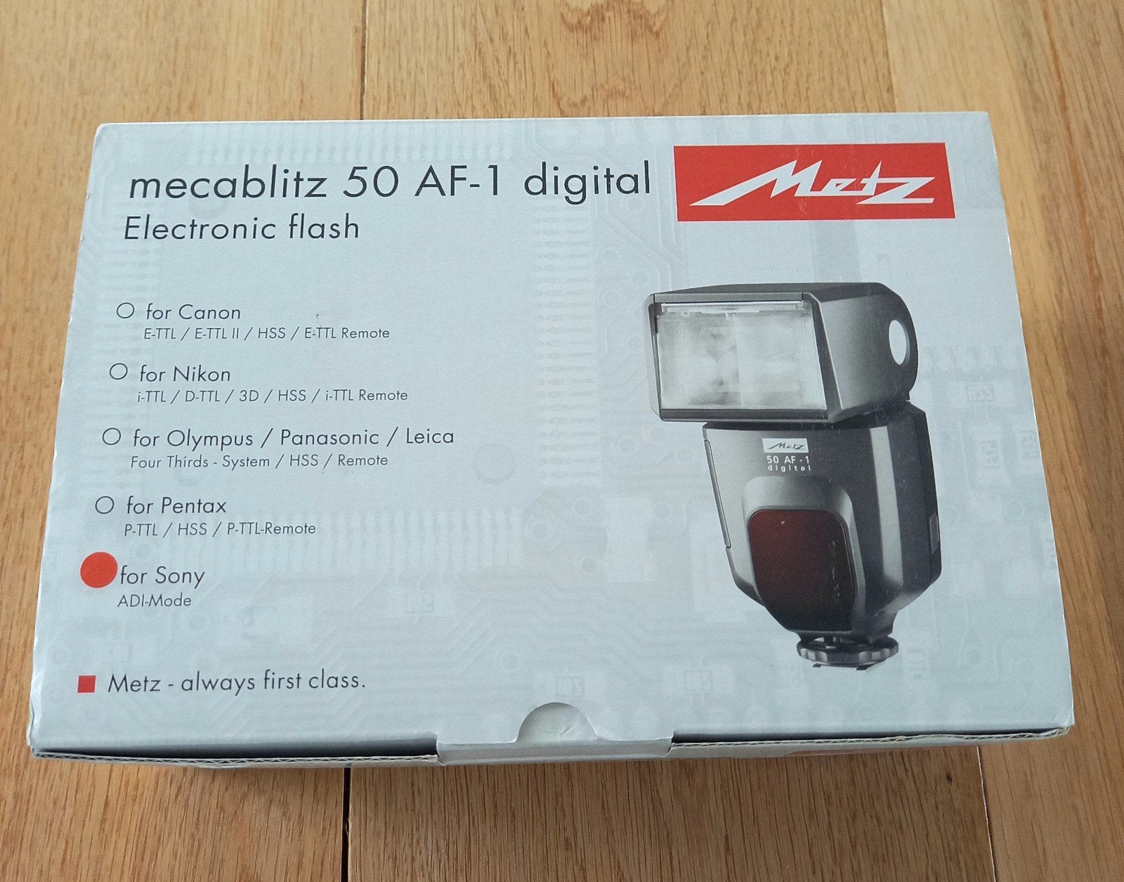 Metz Mecablitz 50 AF-1 Digital, Ophalen of Verzenden, Zo goed als nieuw, Metz, Diffuser