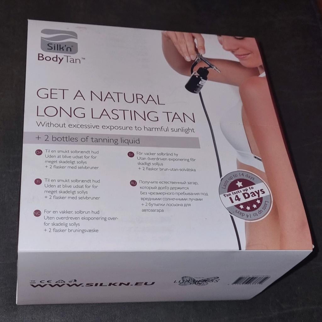Silk'n Body Tan Spray Tan Systeem - Natuurlijke Bruine Teint, Ophalen of Verzenden, Nieuw, Overige typen
