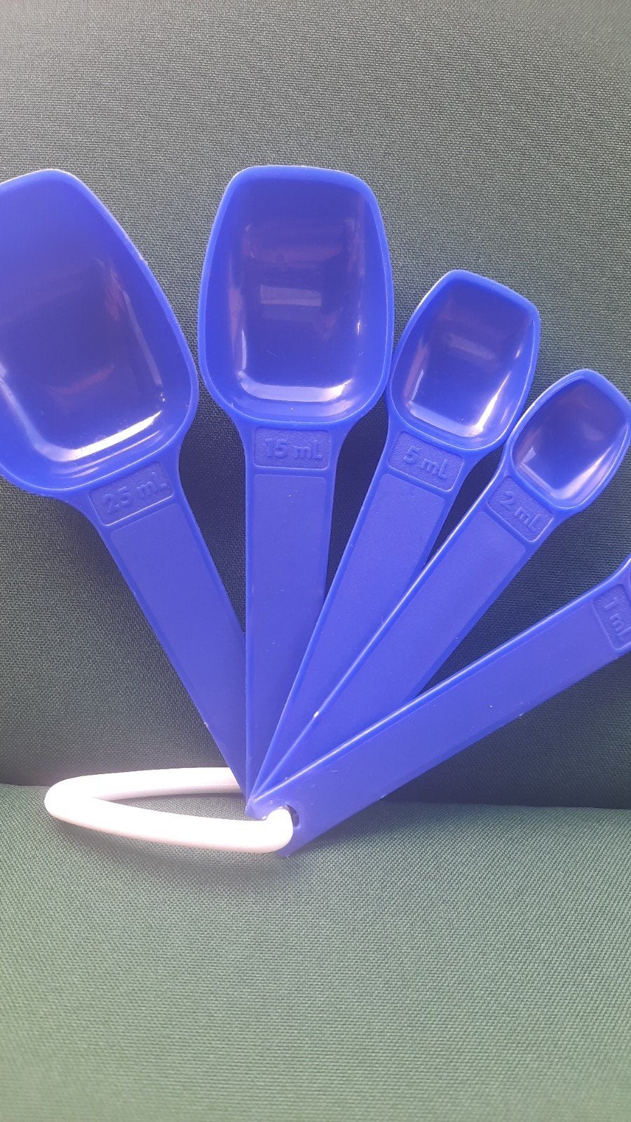 Nieuwe Tupperware maatlepeltjes set, Huis en Inrichting, Blauw, Overige typen, Nieuw, Ophalen of Verzenden
