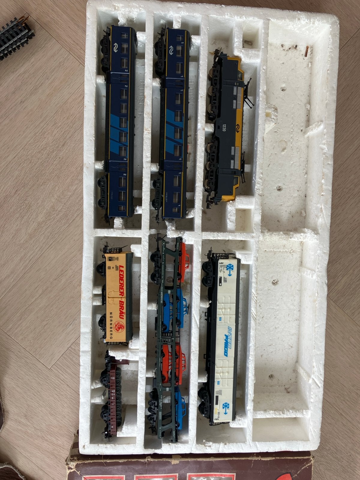 Lima H0 NS Startset met Loc 1220 en diverse wagons, Ophalen, Gelijkstroom, Analoog, Lima