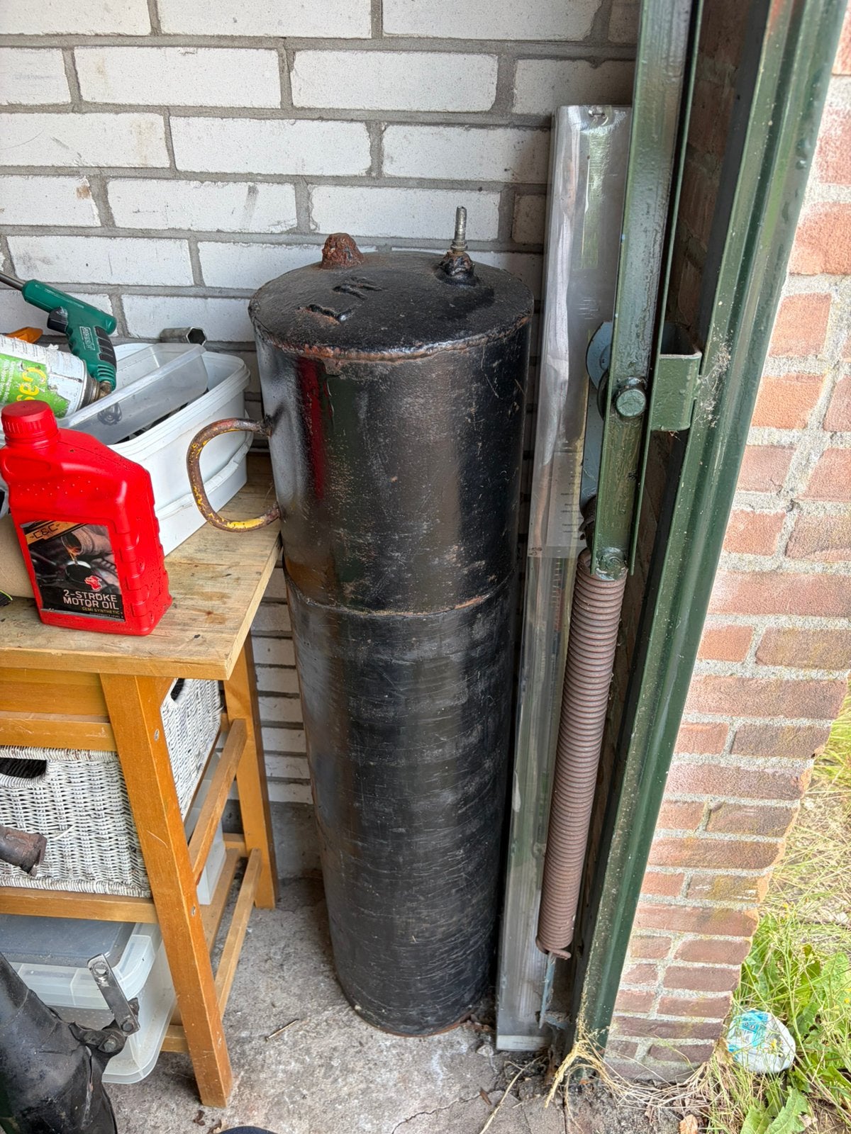Carbid bus 110 liter., Ophalen, Zo goed als nieuw