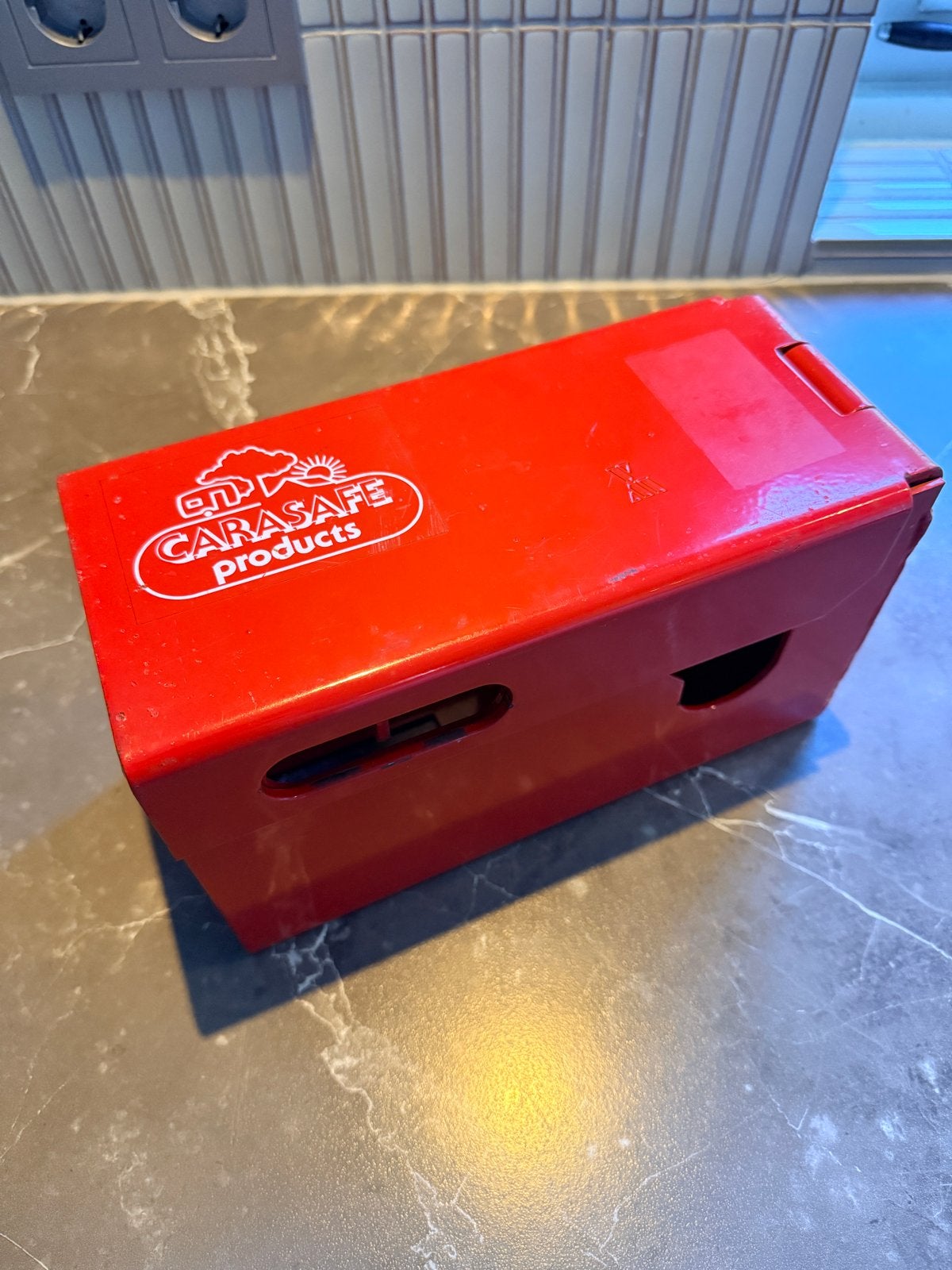 Disselslot koppeling slot Carasafe Products, Caravans en Kamperen, Ophalen, Gebruikt