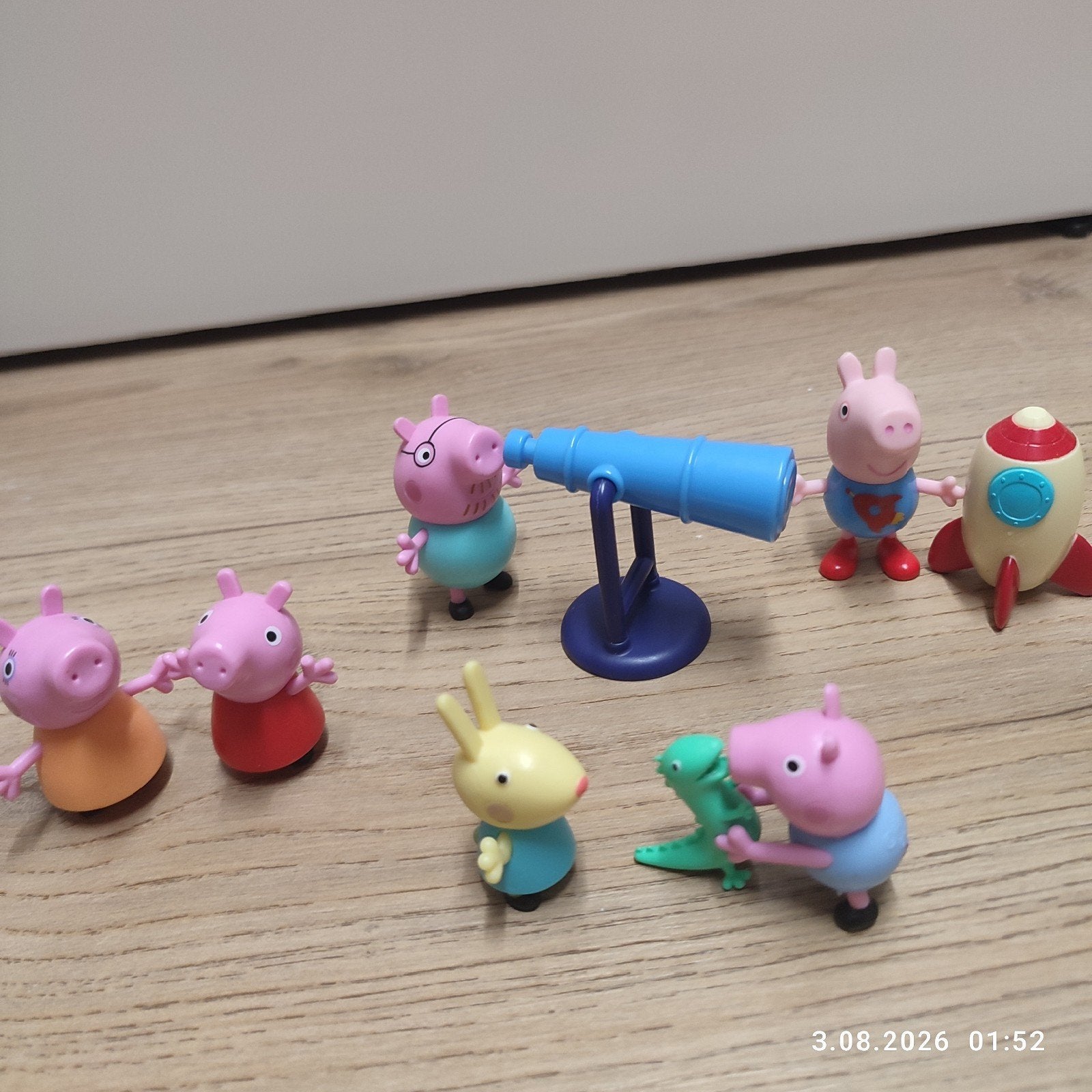Peppa Pig speelgoedfiguren set met accessoires, Ophalen of Verzenden