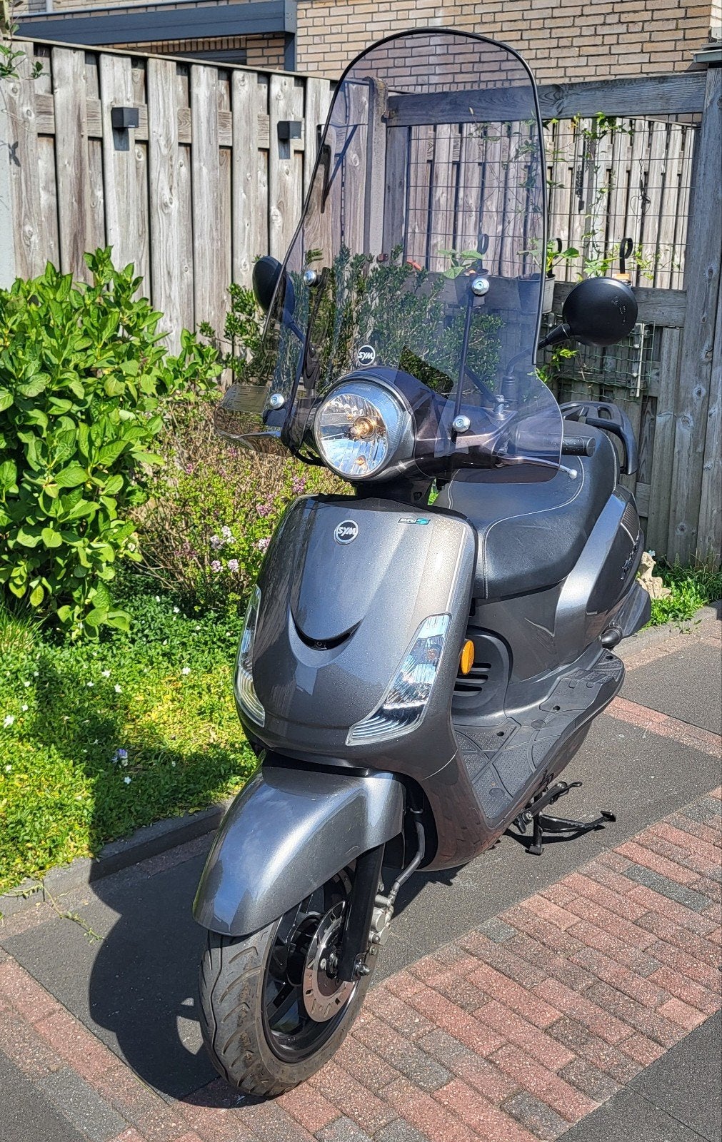 Sym Fiddle 2 injektie 3514km Bj 2023 (3514km), Ophalen of Verzenden, Zo goed als nieuw