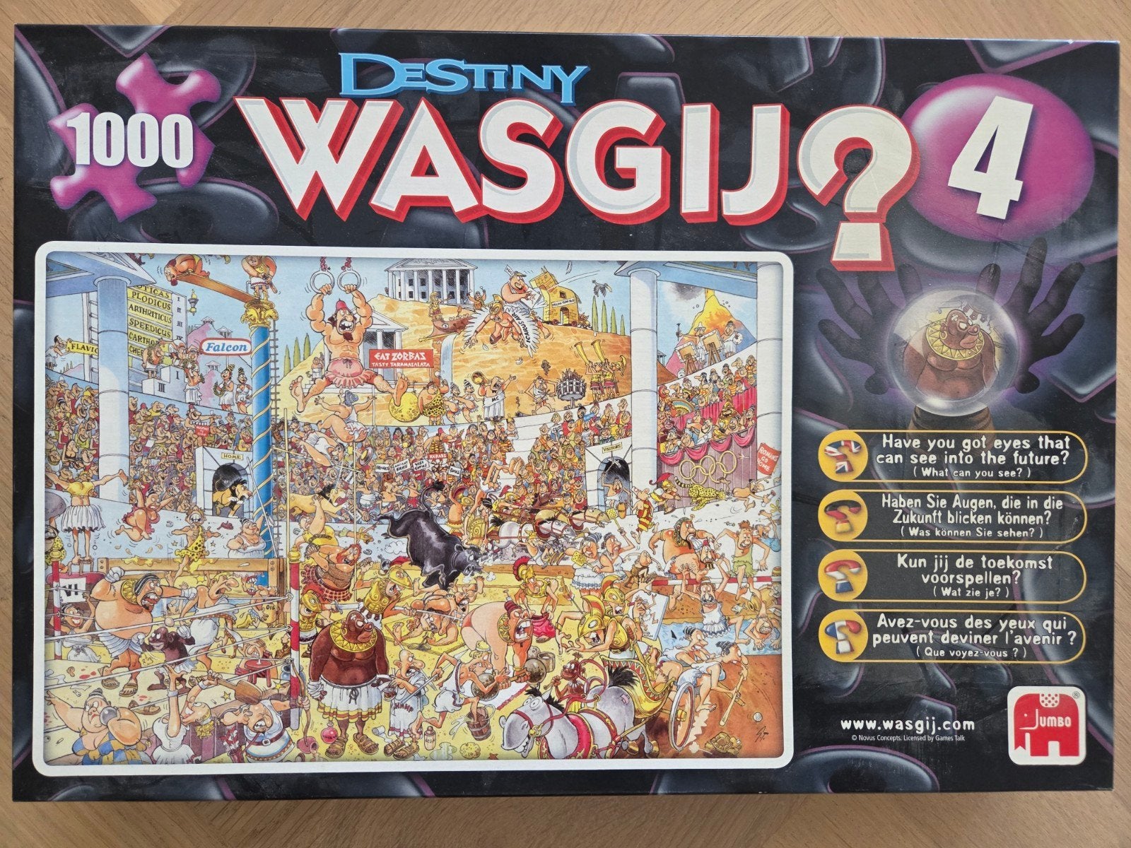 Wasgij? Destiny 4: The Sands of Time 1000 stukjes puzzel, Ophalen of Verzenden, 500 t/m 1500 stukjes, Zo goed als nieuw, Legpuzzel