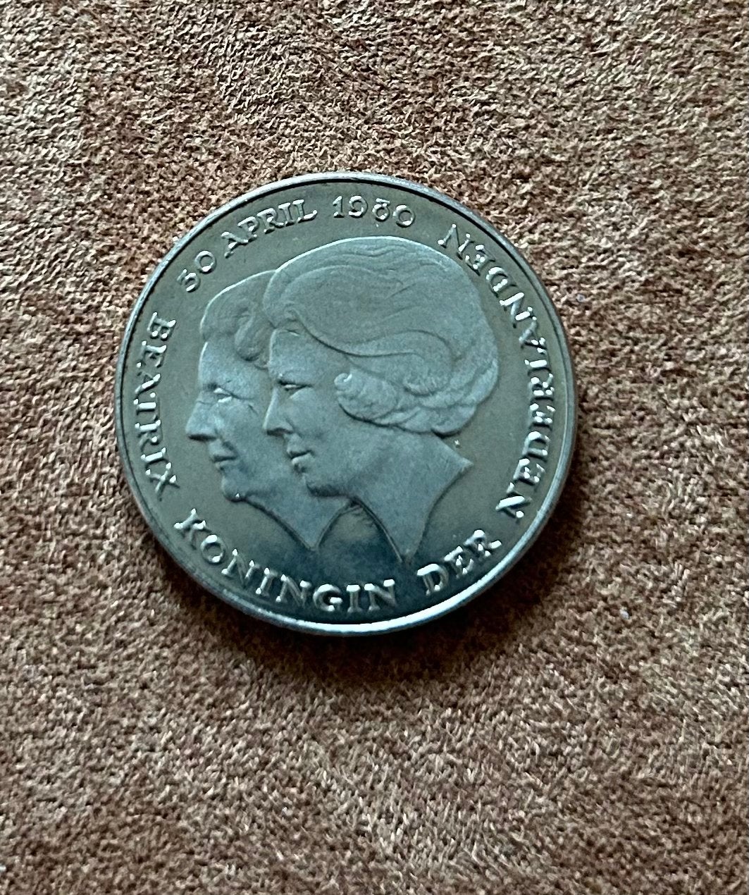 2½ Gulden Koningin Beatrix 1980, Postzegels en Munten, Ophalen of Verzenden, Koningin Beatrix, 2½ gulden, Losse munt